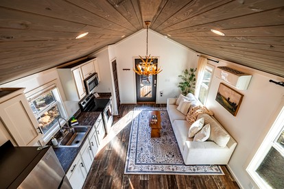 Lakefront Tiny Home Retreat with Private Dock & Sunset Views in Tracy City, Tennessee photo 2