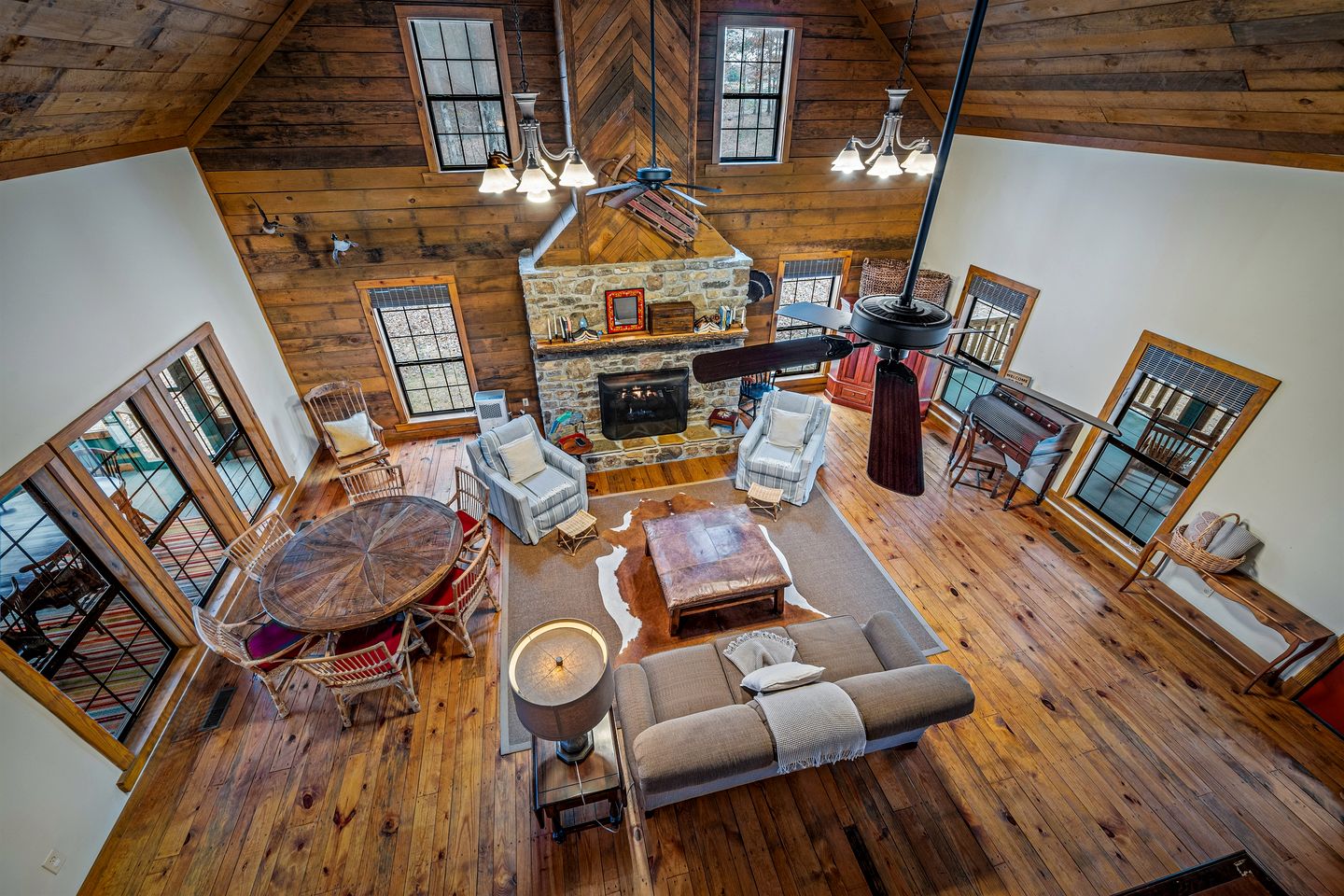 Cute Wooden Cabin Nestled Among Trees in Mentone, Alabama