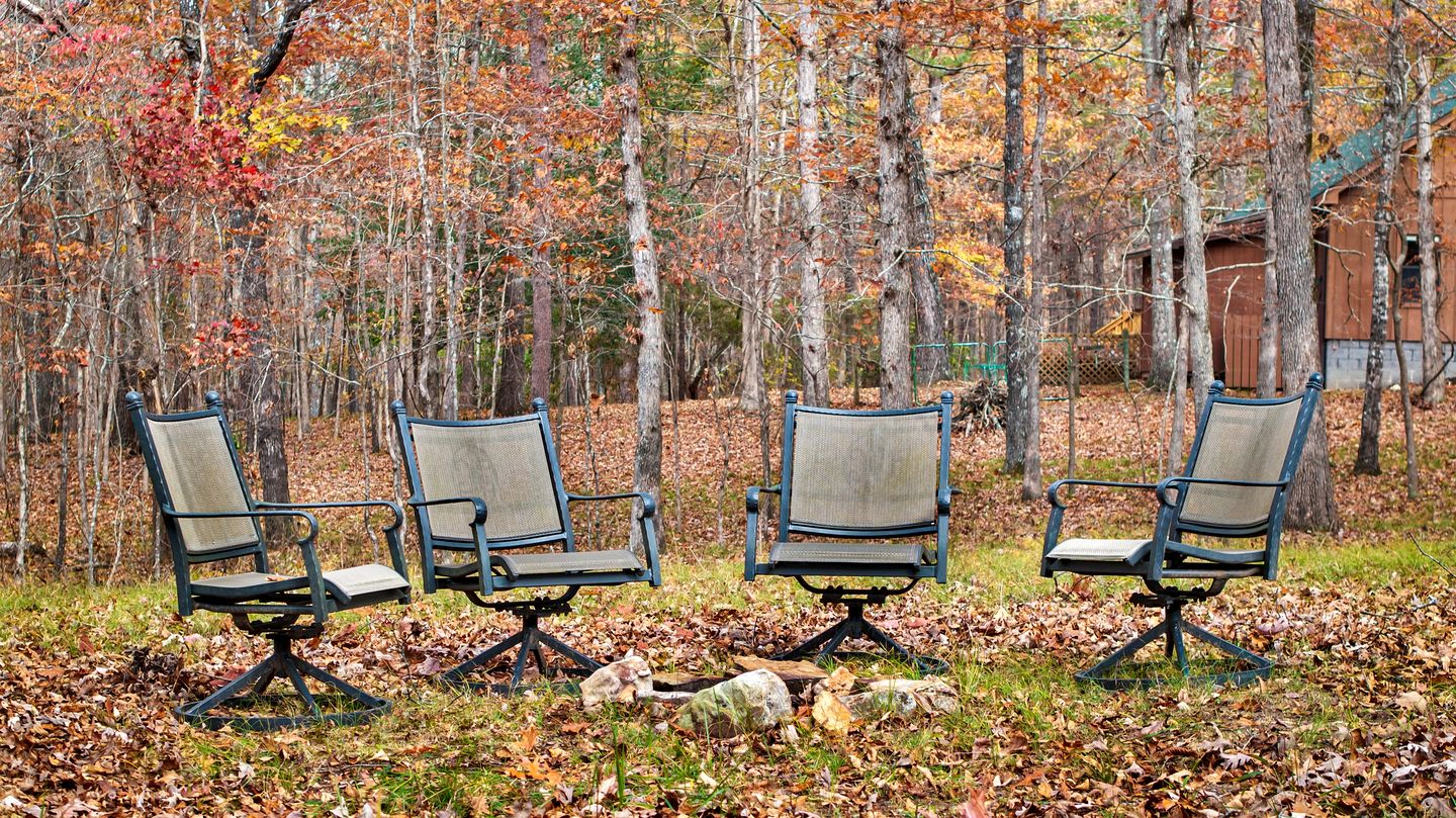 Cute Wooden Cabin Nestled Among Trees in Mentone, Alabama