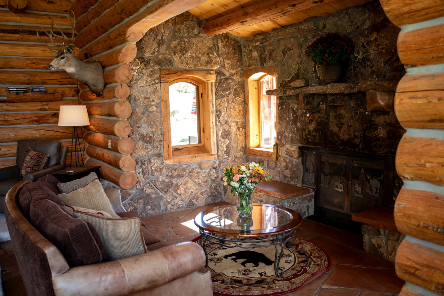 Rustic, Private Log Cabin Lodge in the Wilderness of Colorado, Perfect for a Family Getaway