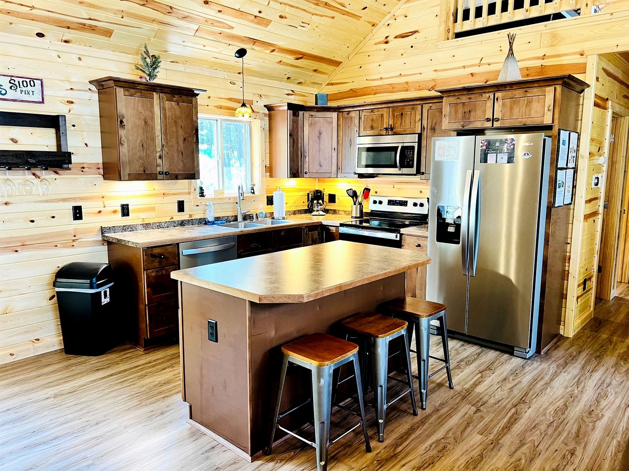 Outstanding Retreat with Dock, Game Space and Lake Views in Wisconsin