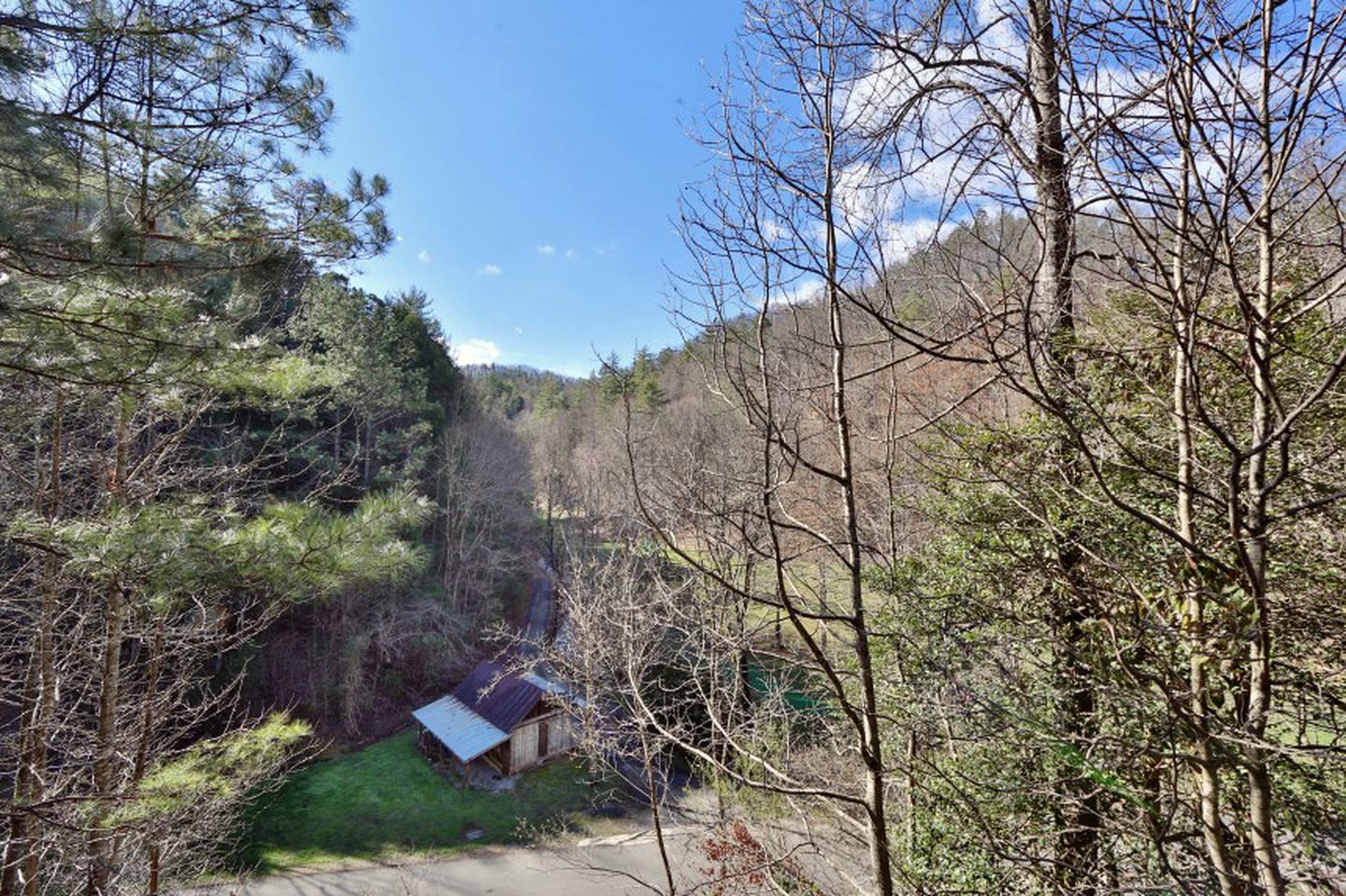 Secluded Cabin Rental with Hot Tub and Views near Gatlinburg, Tennessee