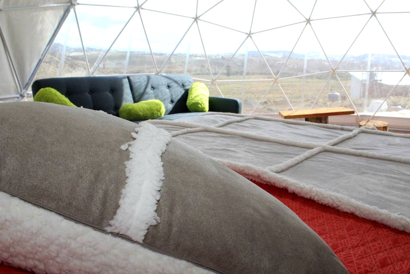 Superb Dome Vacation Rental in the Andes Mountains near Concepcion, Chile