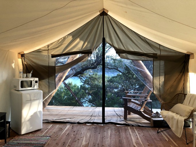 safari tents glamping texas