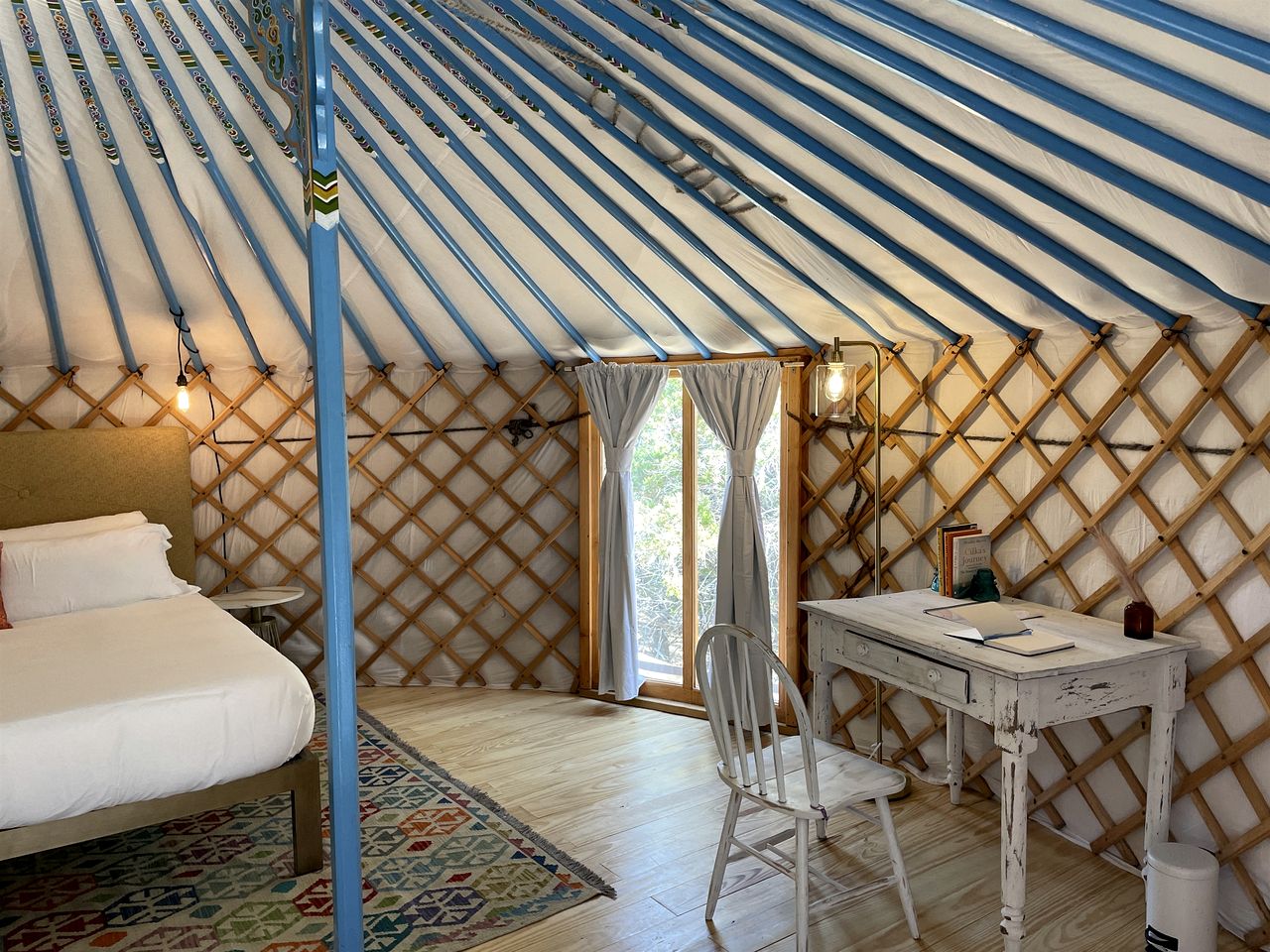 Secluded Yurt for a Romantic Getaway in Dripping Springs, Texas