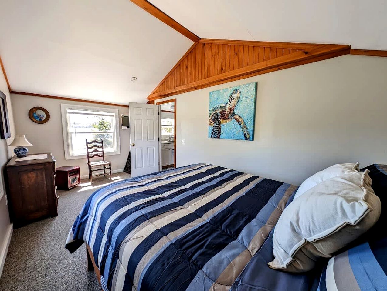 Rustic Waterfront Beach House with Private Beach, Fire Pit & Dock, Near Bar Harbor in Hancock, Maine