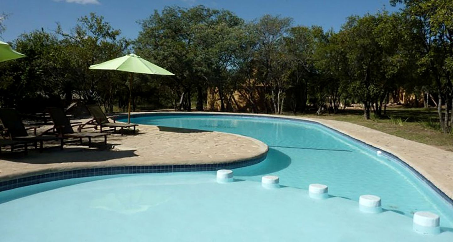 Luxury Hut Rental at Resort Surrounded by African Bushland near Kruger National Park