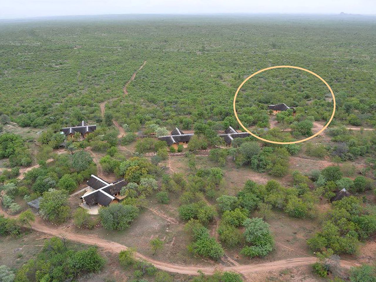 Luxury Hut Rental at Resort Surrounded by African Bushland near Kruger National Park