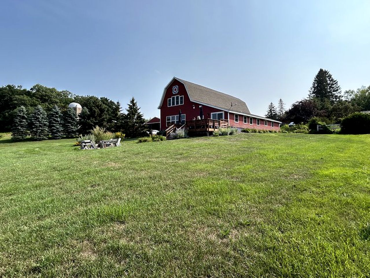 Family-Friendly Historic Barn Rental on Hobby Farm near Frederic, Wisconsin