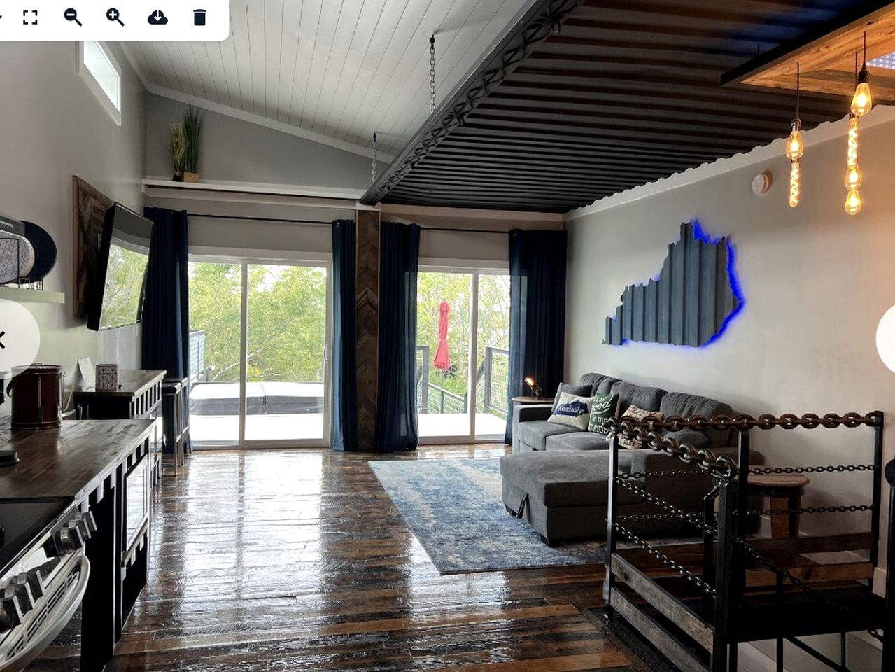 Tranquil Cottage with Great Forest Sights in Danville, Kentucky