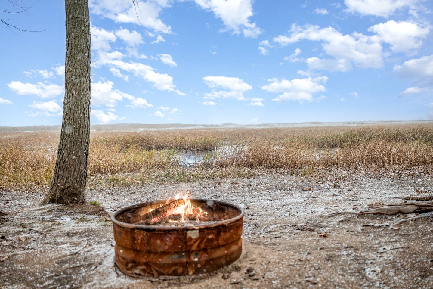 Lofted A-Frame Cabin with Direct Lake Access and Equipped Deck in Michigan