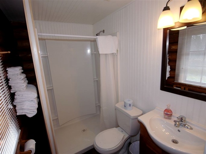 Log Cabins (United States of America, Cooper Landing, Alaska)