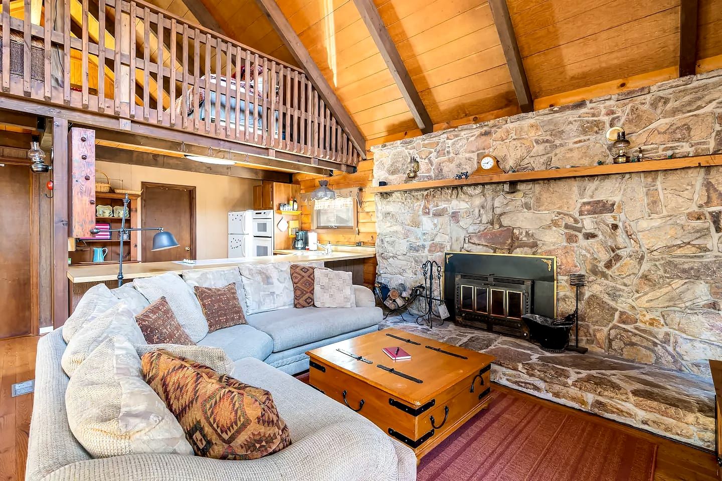 Log Cabin with Hot Tub, Fire Pit and Spacious Deck Nestled in the Woods of Great Cacapon, WV