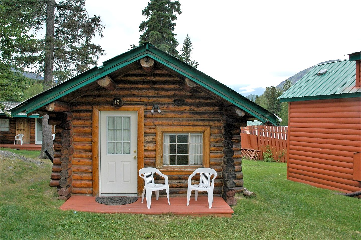 Log Cabins (United States of America, Cooper Landing, Alaska)