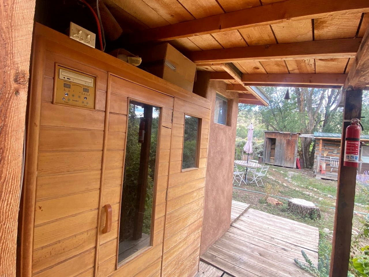 Charming Log Cabin Rental on Eco-Farm near Taos Ski Valley