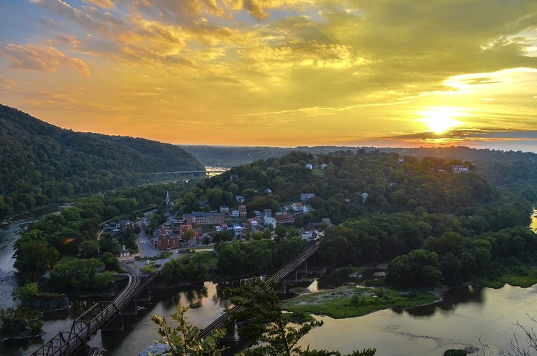 Cabins (United States of America, Harpers Ferry, West Virginia)