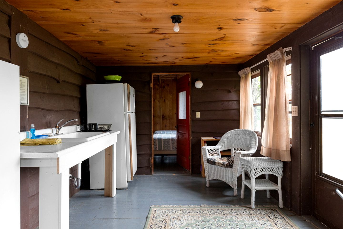 Fantastic Log Cabin Rental with Fireplace near the Appalachian Trail