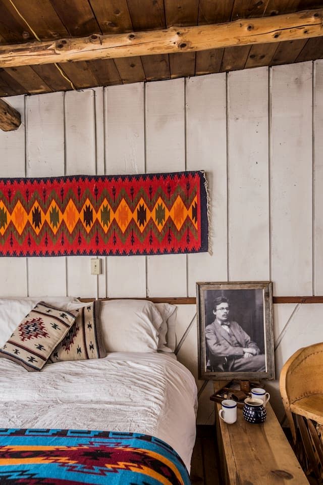 Rustic Log Cabin on Eco-Friendly Farm near Taos, New Mexico