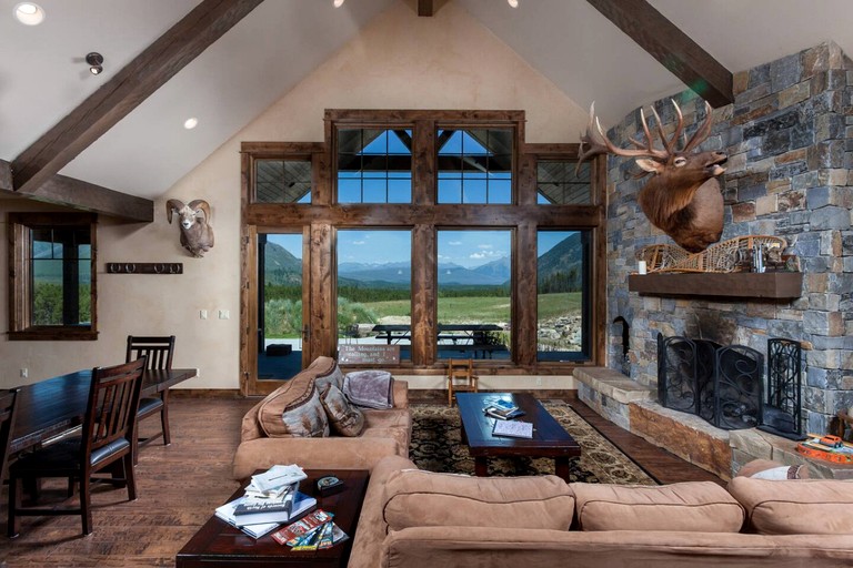 Log Cabins (United States of America, West Glacier, Montana)