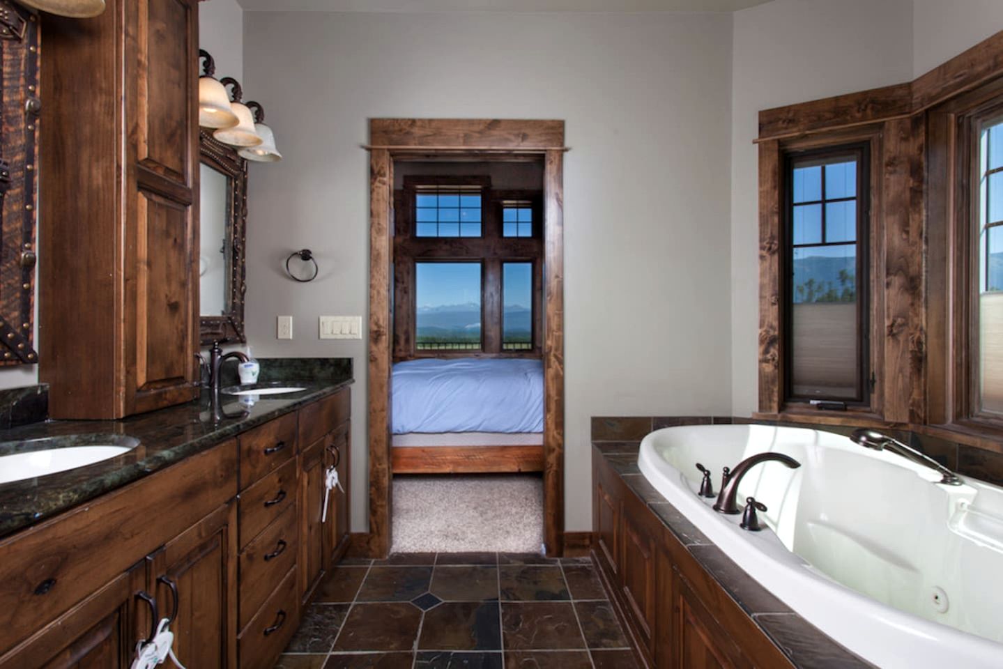 Amazing Log Cabin Rental with Pool Table in the Mountains in West Glacier, Montana