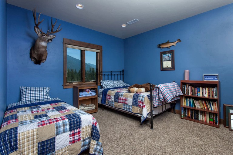 Log Cabins (United States of America, West Glacier, Montana)