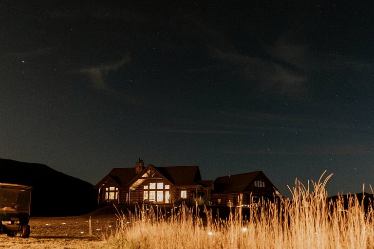 Log Cabins (United States of America, West Glacier, Montana)