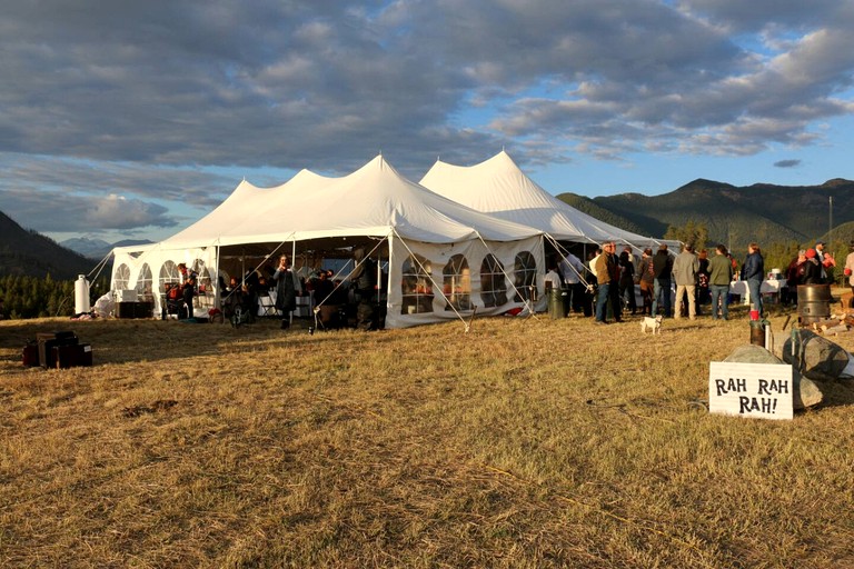 Log Cabins (United States of America, West Glacier, Montana)