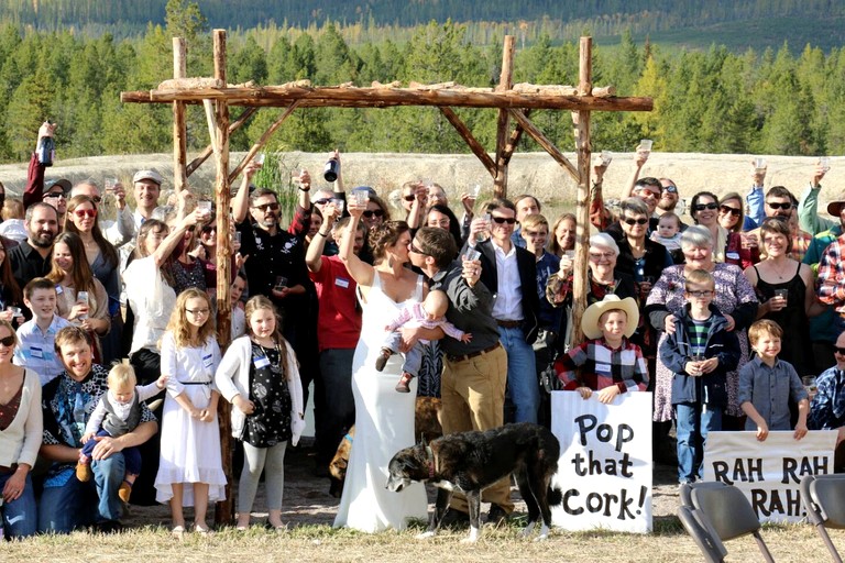 Log Cabins (United States of America, West Glacier, Montana)