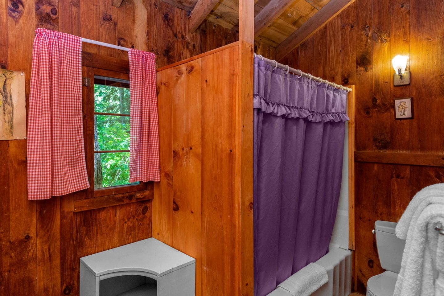 One-Bedroom Log Cabin Rental near the White Mountain National Forest