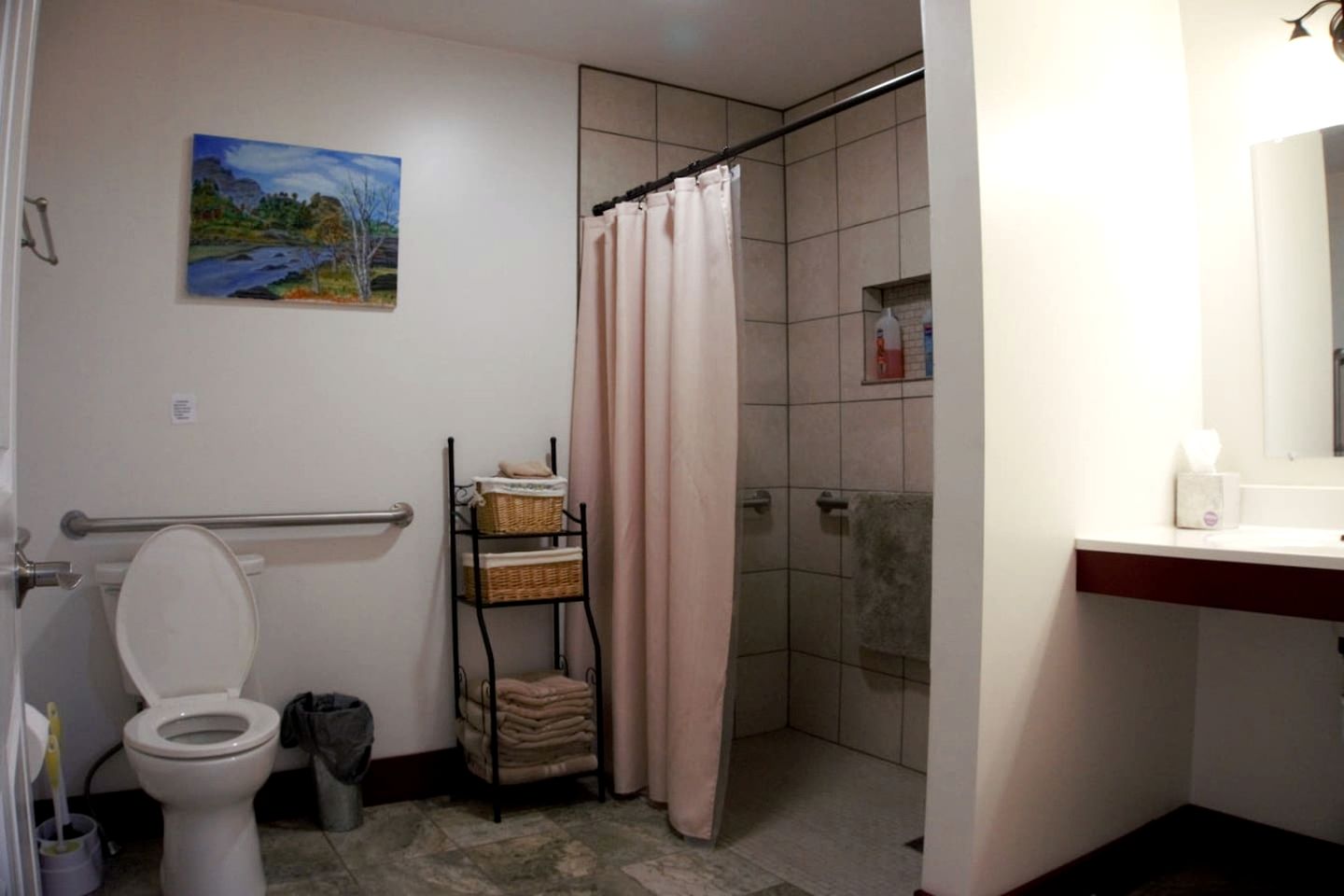 Handicapped Accessible Log Cabin Rental near Smugglers' Notch Park, Vermont