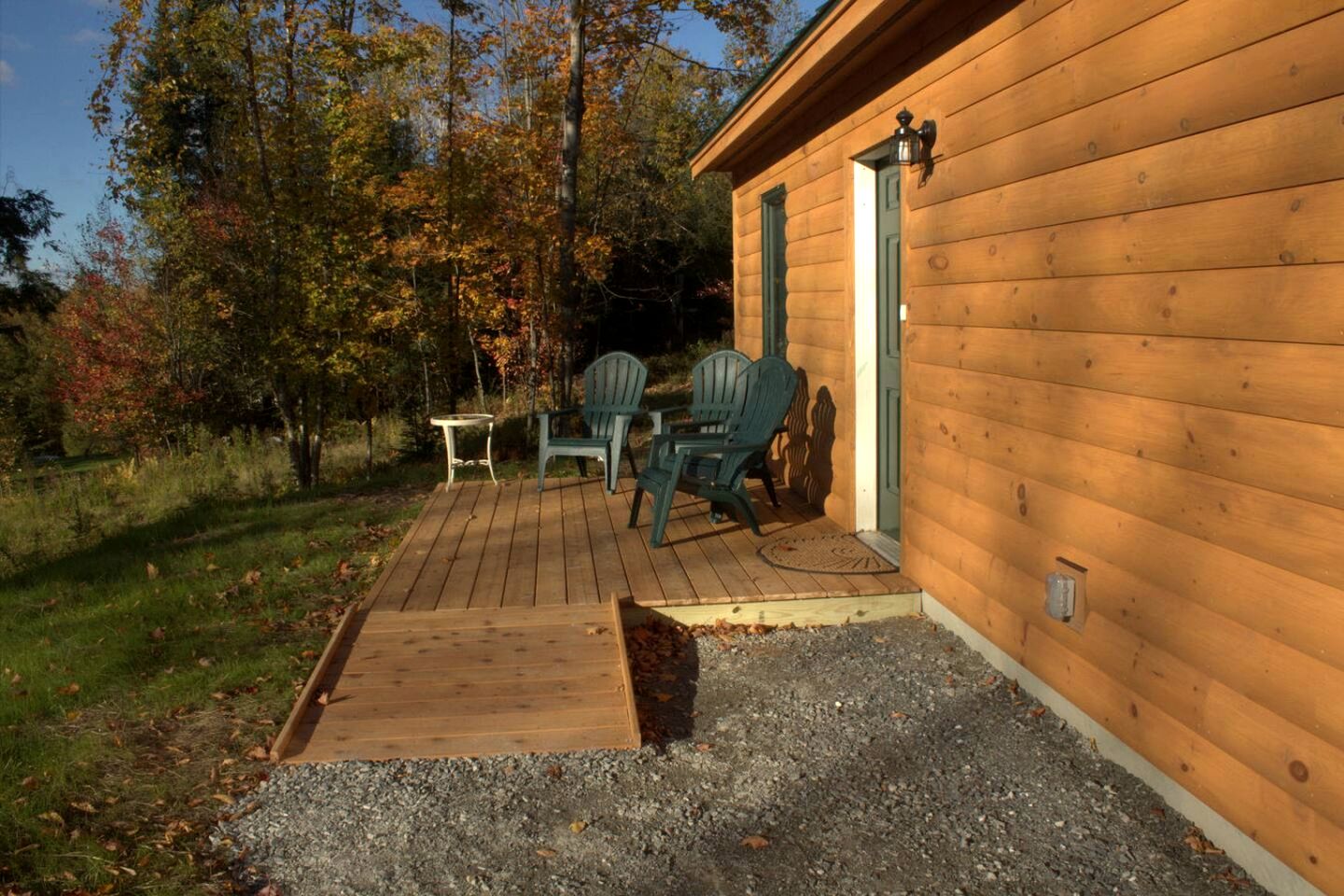 Handicapped Accessible Log Cabin Rental near Smugglers' Notch Park, Vermont