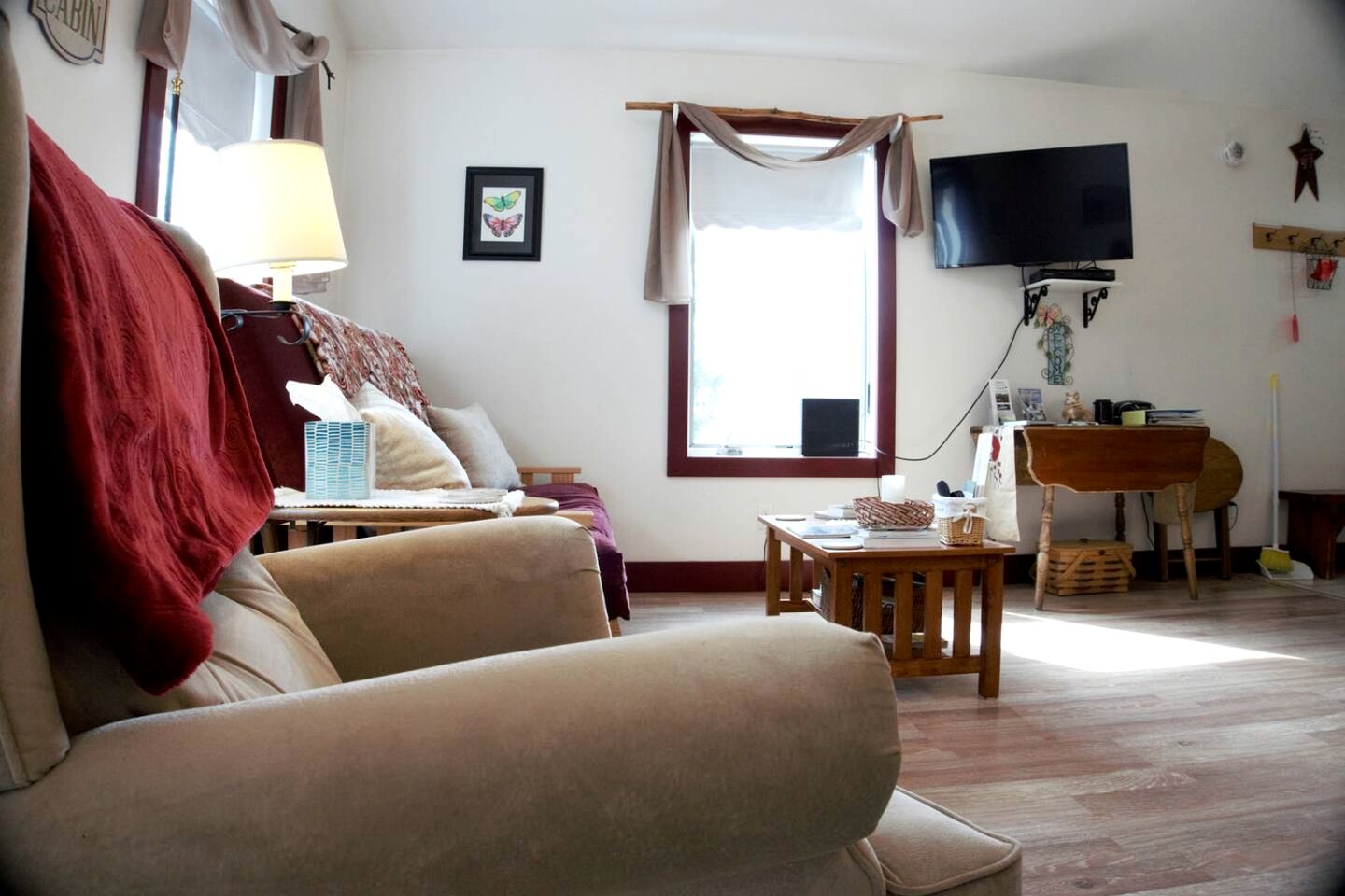 Handicapped Accessible Log Cabin Rental near Smugglers' Notch Park, Vermont