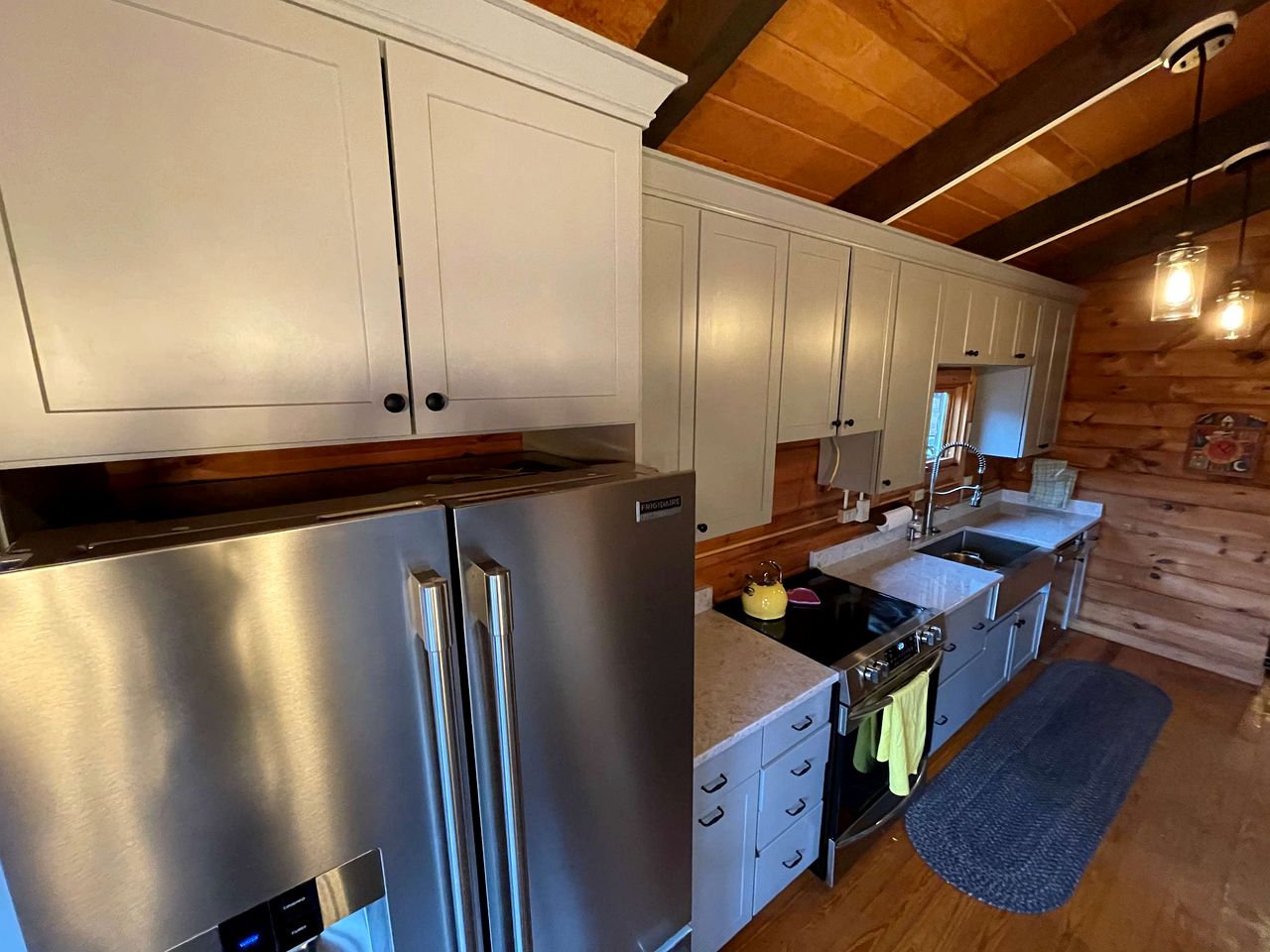 Secluded, Solar Powered Log Cabin on the Great Cacapon River, Perfect for Large Group Getaways to the West Virginia Wilderness