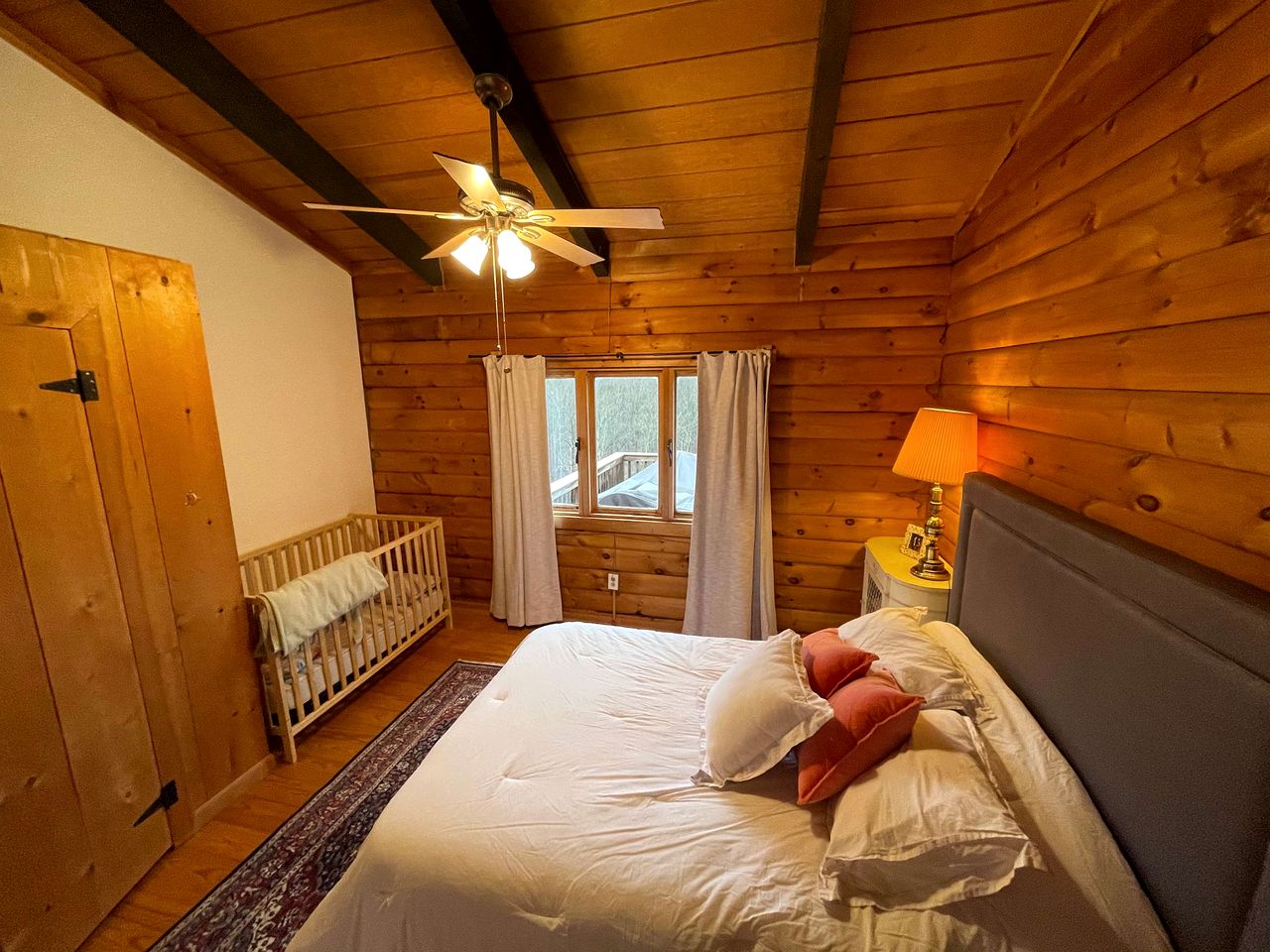 Secluded, Solar Powered Log Cabin on the Great Cacapon River, Perfect for Large Group Getaways to the West Virginia Wilderness