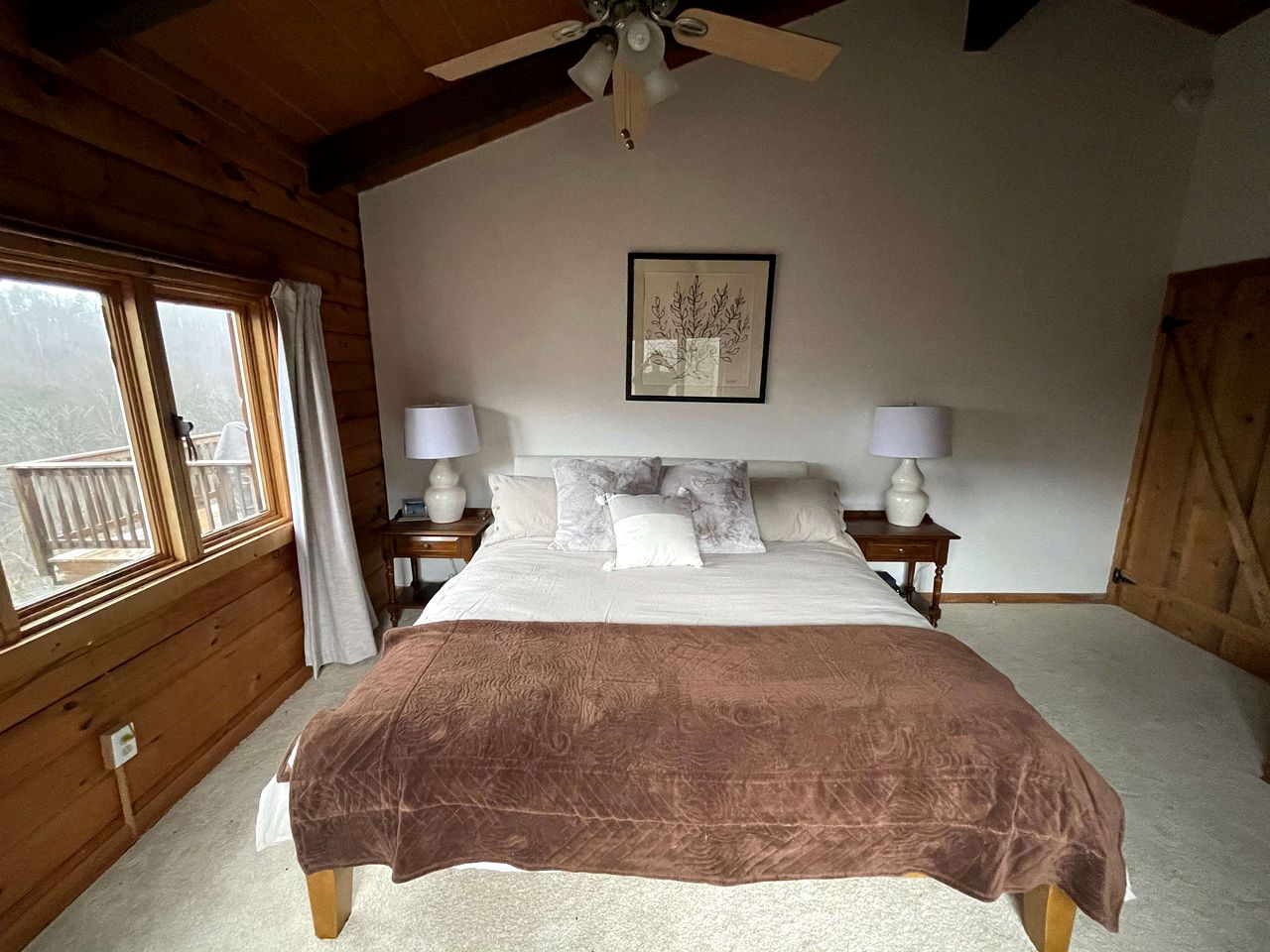 Secluded, Solar Powered Log Cabin on the Great Cacapon River, Perfect for Large Group Getaways to the West Virginia Wilderness