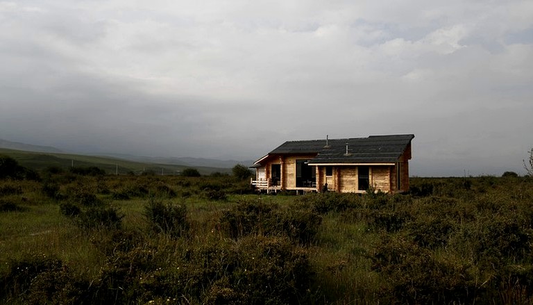 Log Cabins (Labrang, Gansu Province, China)