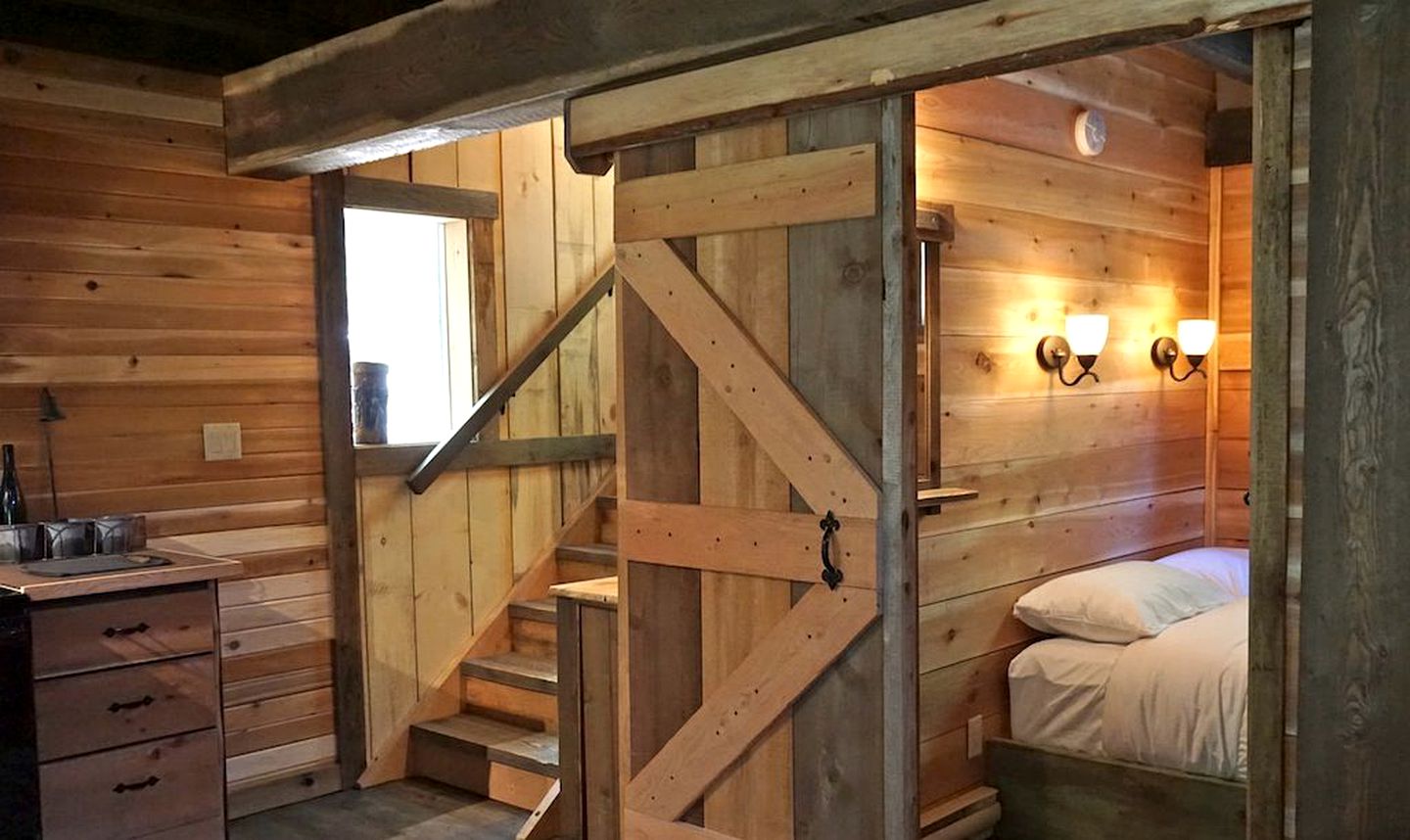 Secluded African-Themed Cabin Rental in a Tranquil 42-Acre Forest near Nelson, British Columbia