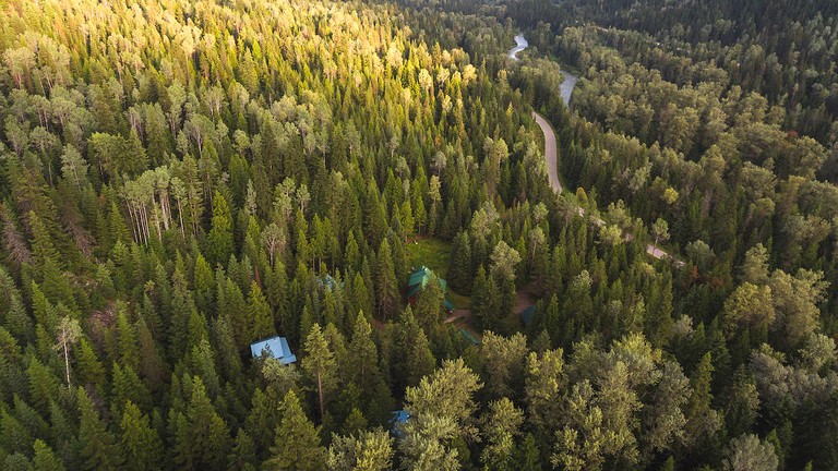 Spacious Timber Frame Cabin next to a Private Hiking Trail near Nelson, British Columbia | Cabins (Nelson, British Columbia, Canada)