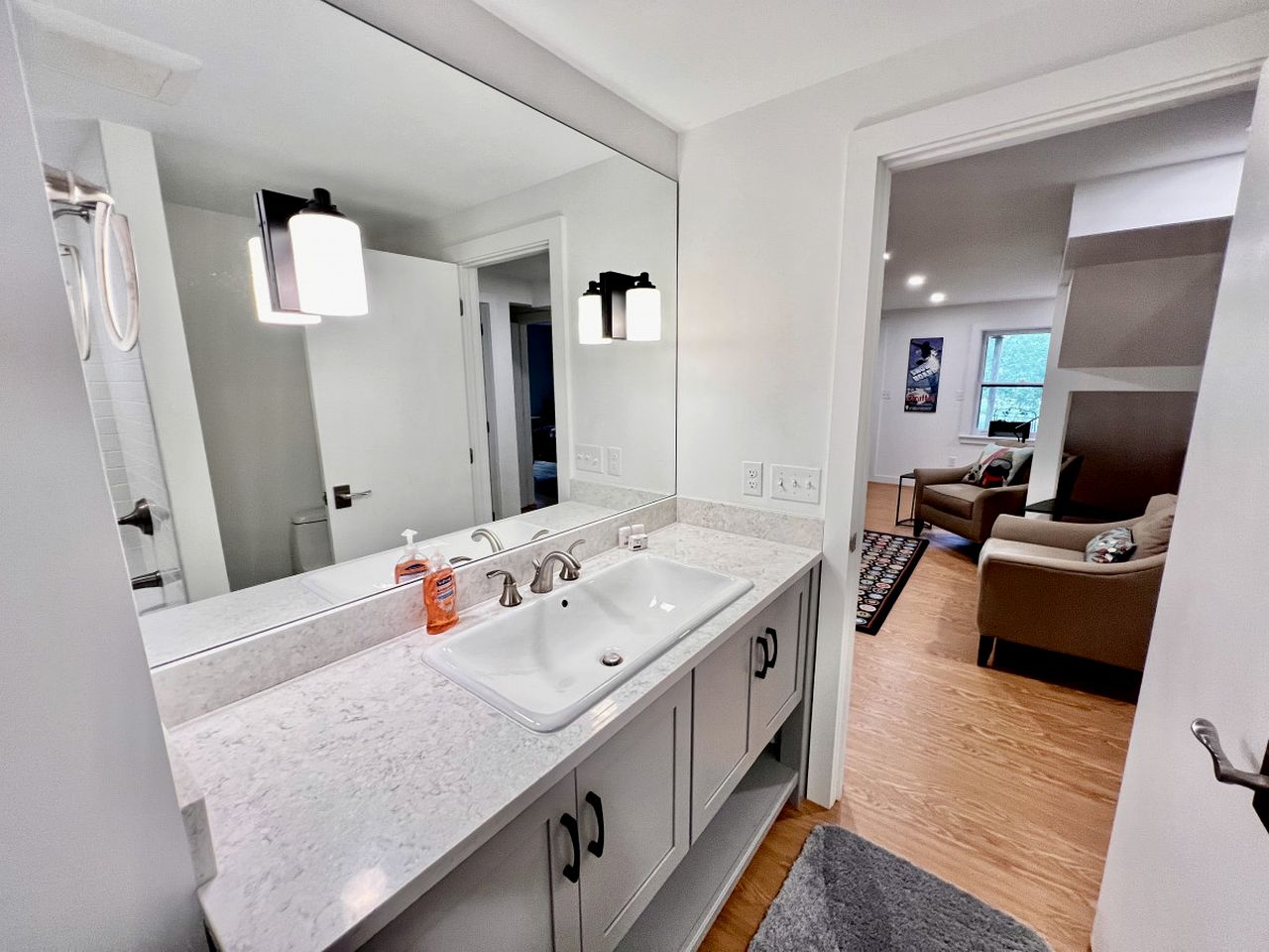 Stylish Cabin Nestled Into the Breathtaking Landscape in Vermont