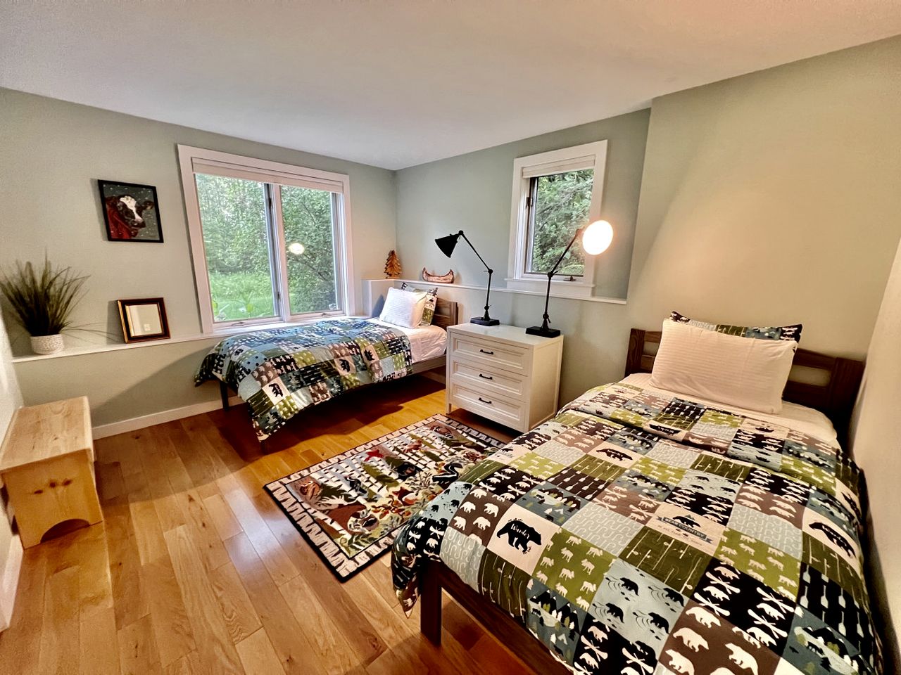 Stylish Cabin Nestled Into the Breathtaking Landscape in Vermont