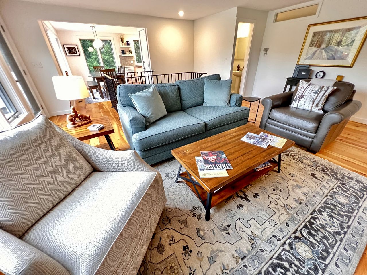 Stylish Cabin Nestled Into the Breathtaking Landscape in Vermont