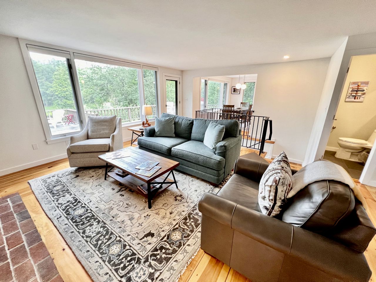 Stylish Cabin Nestled Into the Breathtaking Landscape in Vermont