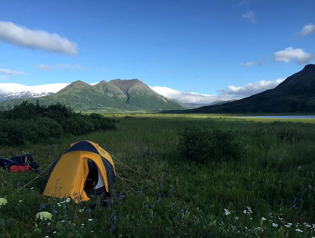 Secluded Two-Person Tent for a Luxury Camping Getaway in Soldotna, Alaska