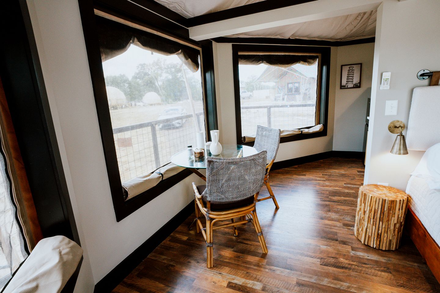 Intimate Safari Tent with Hot Tub and Deck in Cedar Bluff, Alabama