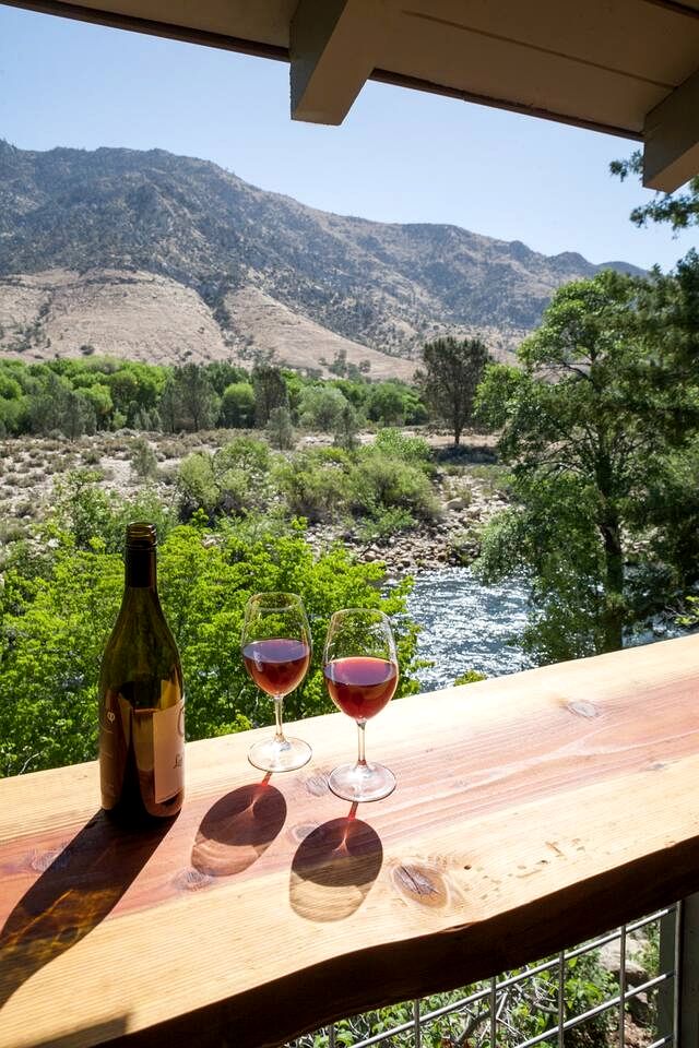Scenic Riverfront Cabin with Mountain Views on the Kern River near Kernville, CA