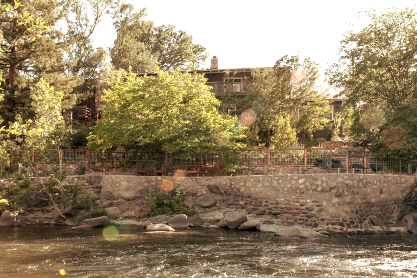 Scenic Riverfront Cabin with Mountain Views on the Kern River near Kernville, CA
