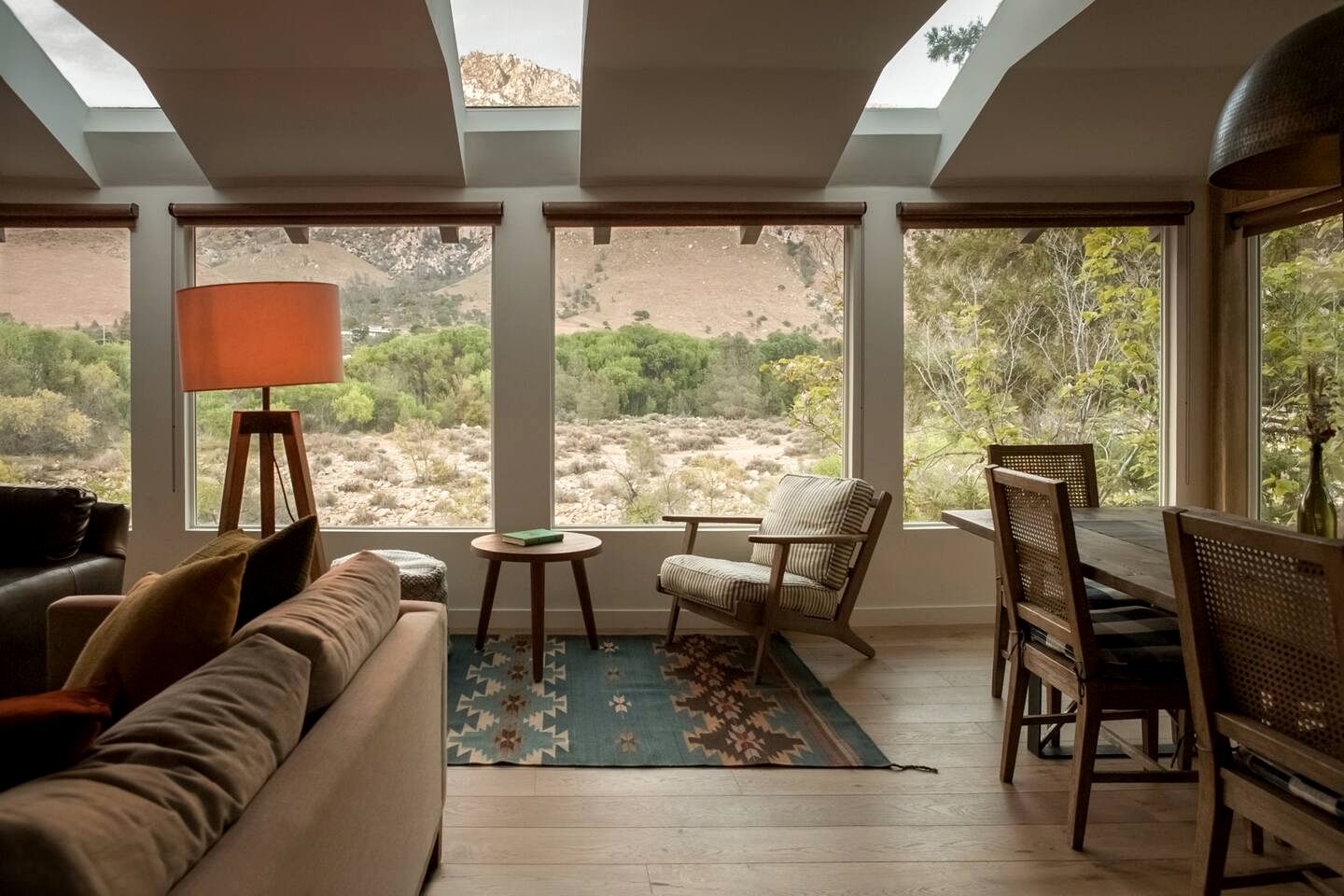 Scenic Riverfront Cabin with Mountain Views on the Kern River near Kernville, CA