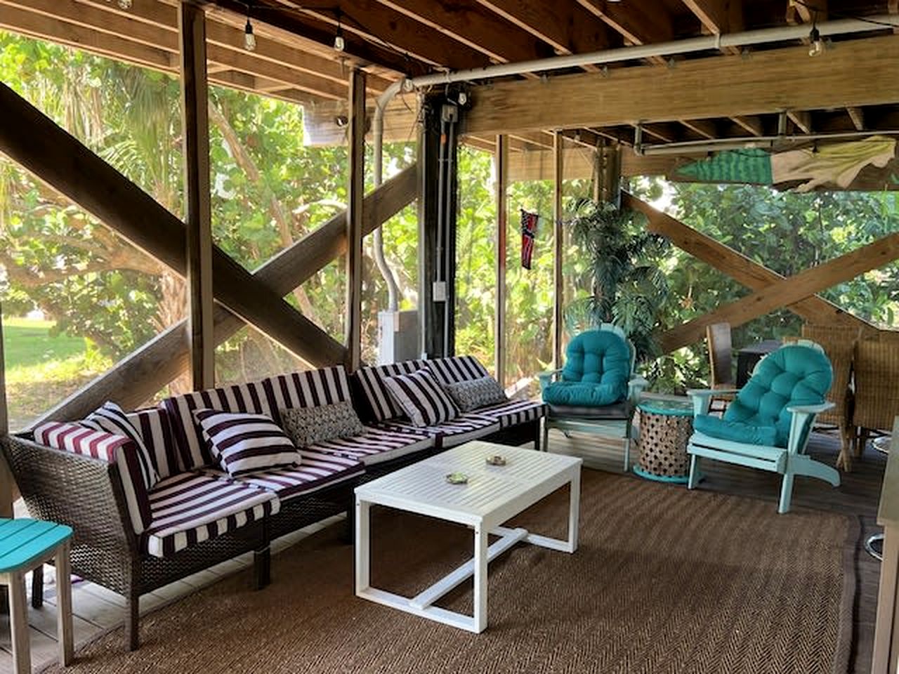 Pet-Friendly Family Beach House with Gulf Views & Private Dock Slip near Little Gasparilla Island, Florida