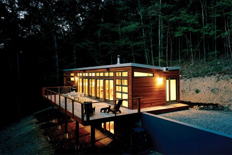 Secluded Cabin Near Lost River West Virginia