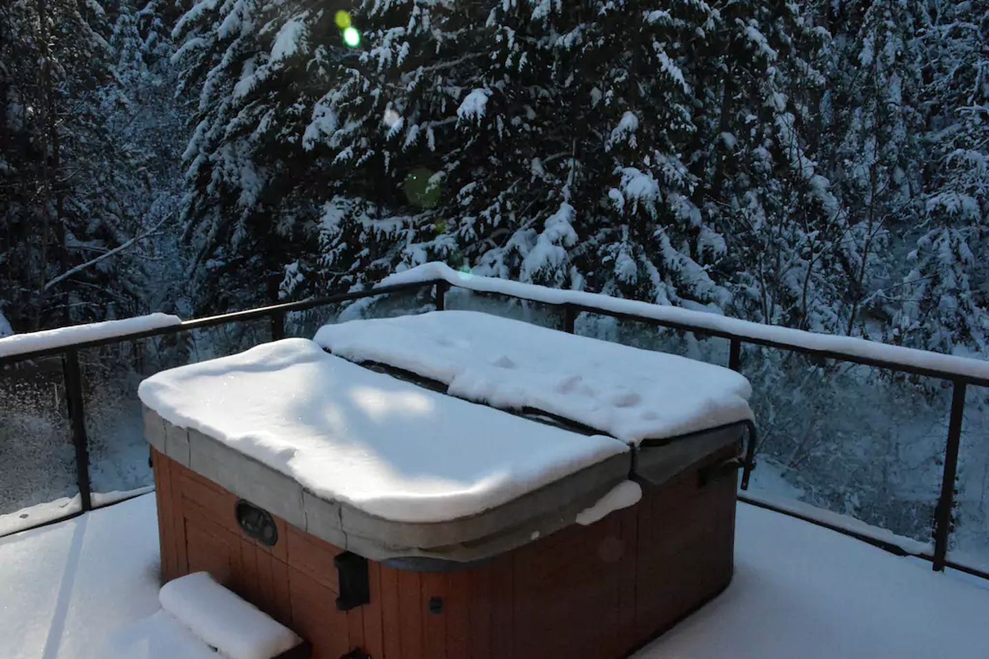 Luxury Log Cabin along Louis Creek in Kamloops, British Columbia